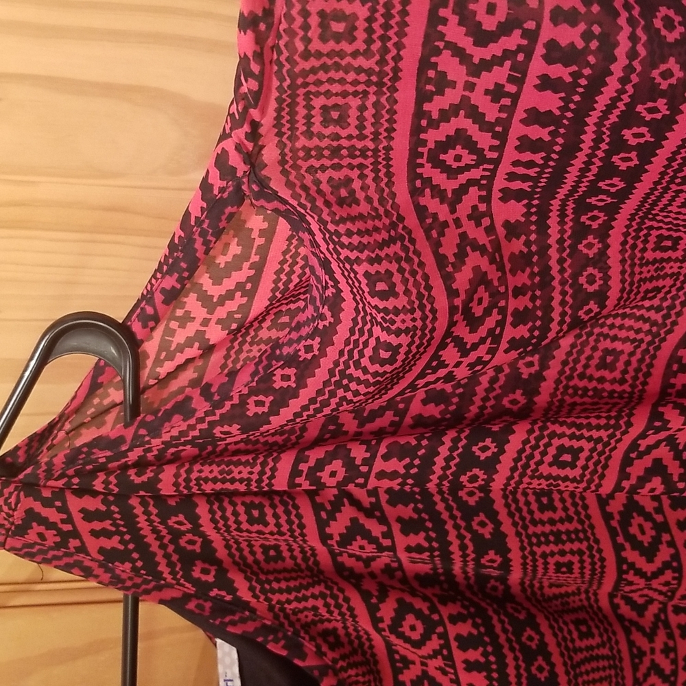 Medium BAILEYGIRL Cold Shoulder Handkerchief Dress. - Picture 4 of 8